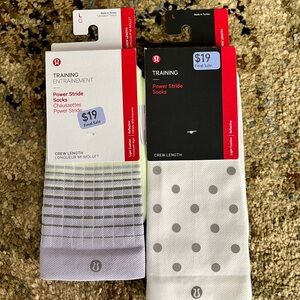 lululemon athletica Power Stride Socks 2 pairs